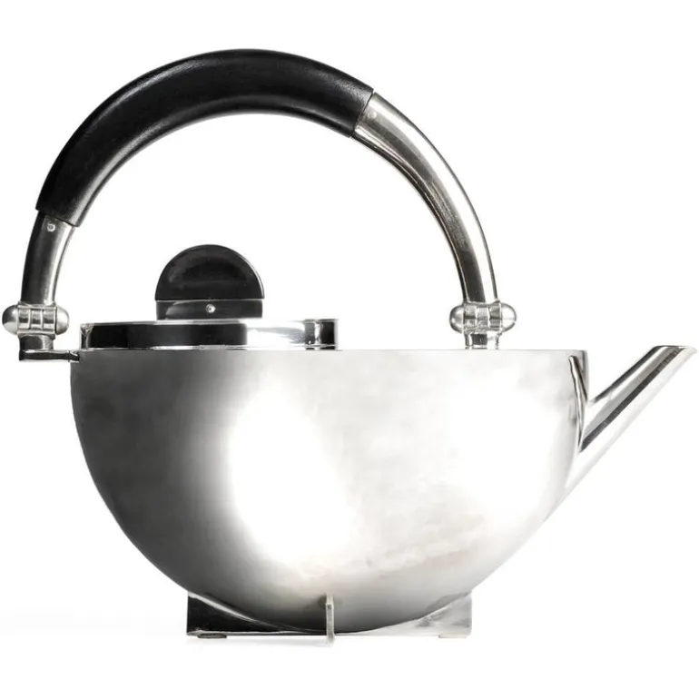 alessi | original bauhaus modell: bauhaus-teekanne | design marianne brandt 1924