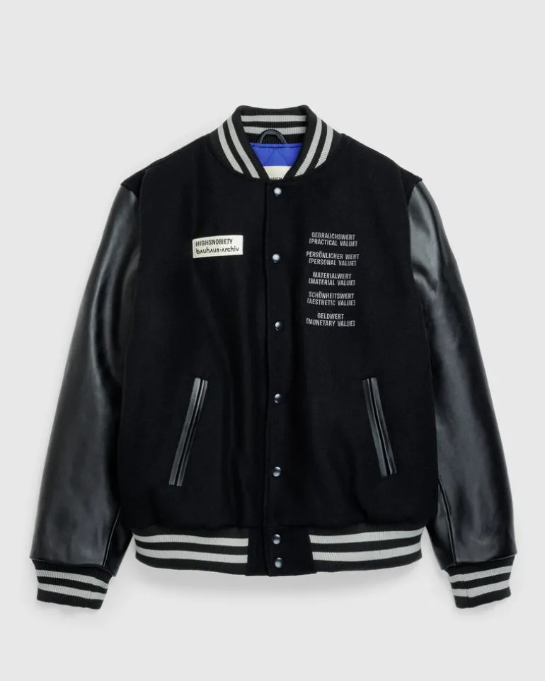 bauhaus-archiv x HIGHSNOBIETY | varsity jacke