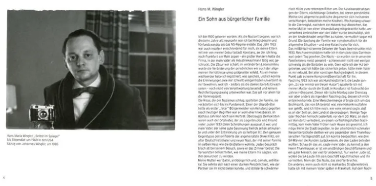 60 jahre bauhaus-archiv. zwei texte von hans maria wingler und christian wolsdorff