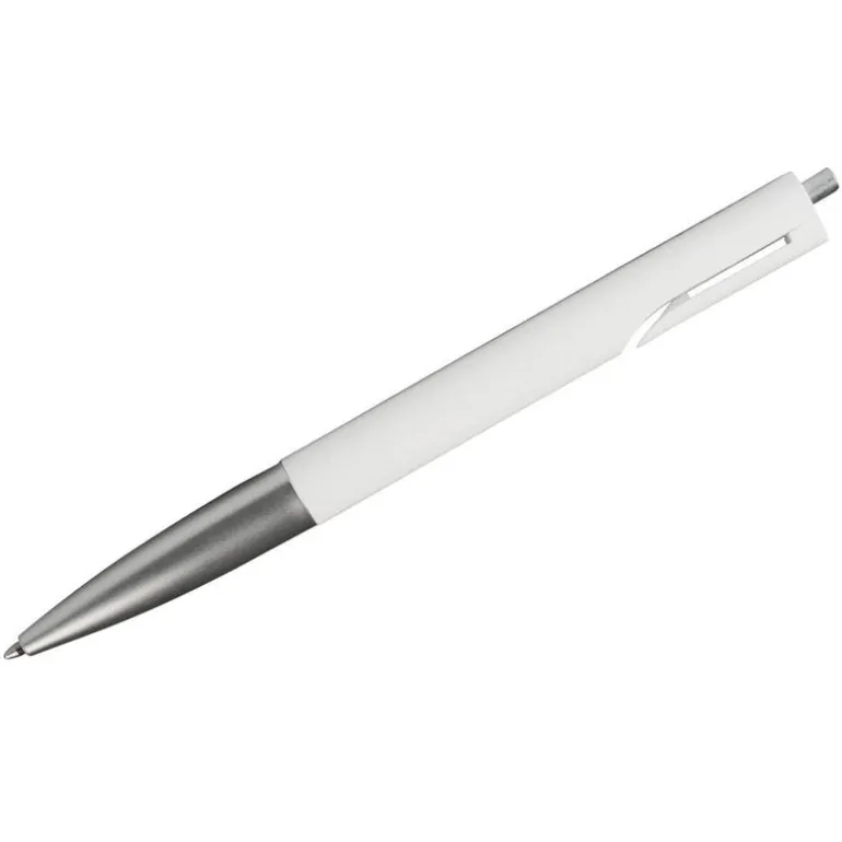 lamy noto kugelschreiber | weiss-metallic – design naoto fukasawa