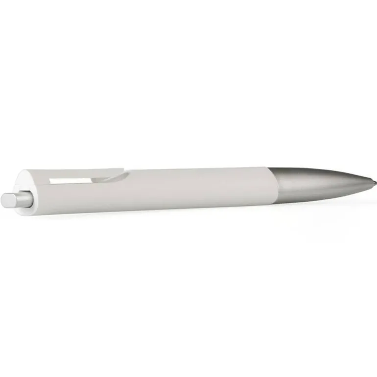 lamy noto kugelschreiber | weiss-metallic – design naoto fukasawa