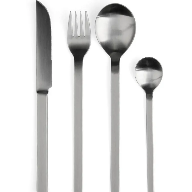 mono | a besteck 4-teilig, messer mit langer klinge | design peter raacke