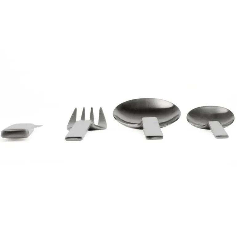 mono | a besteck 4-teilig, messer mit langer klinge | design peter raacke