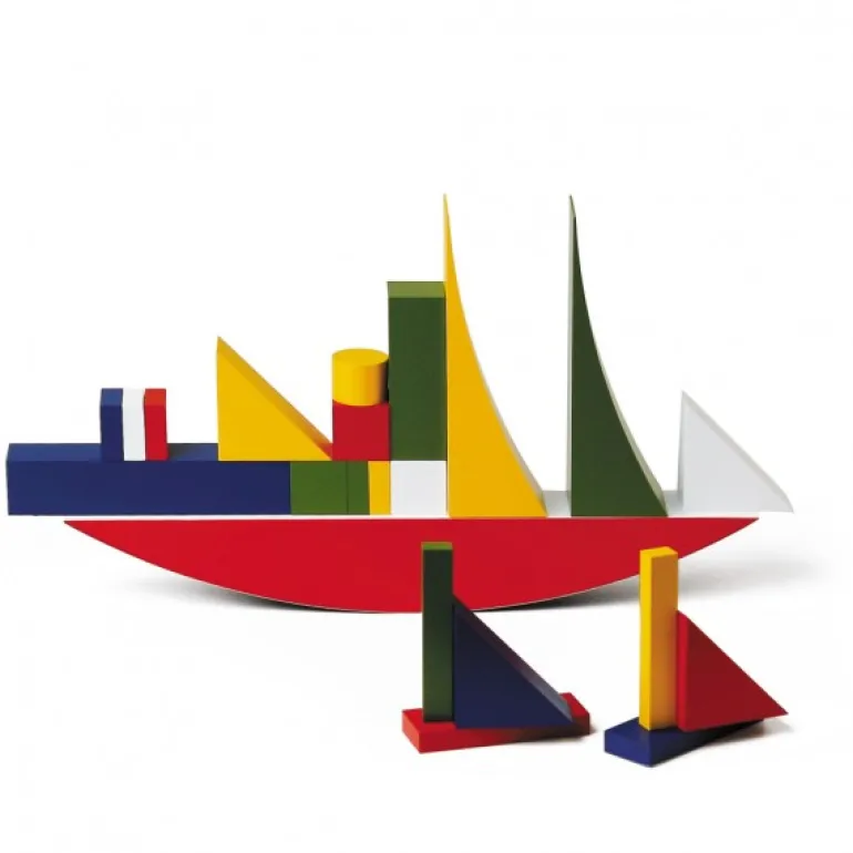 naef | original bauhaus modell: bauhaus-bauspiel | design alma siedhoff-buscher