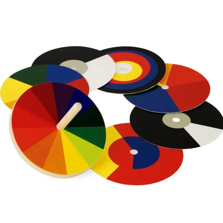 naef | original bauhaus modell: bauhaus optischer farbmischer | design ludwig hirschfeld-mack