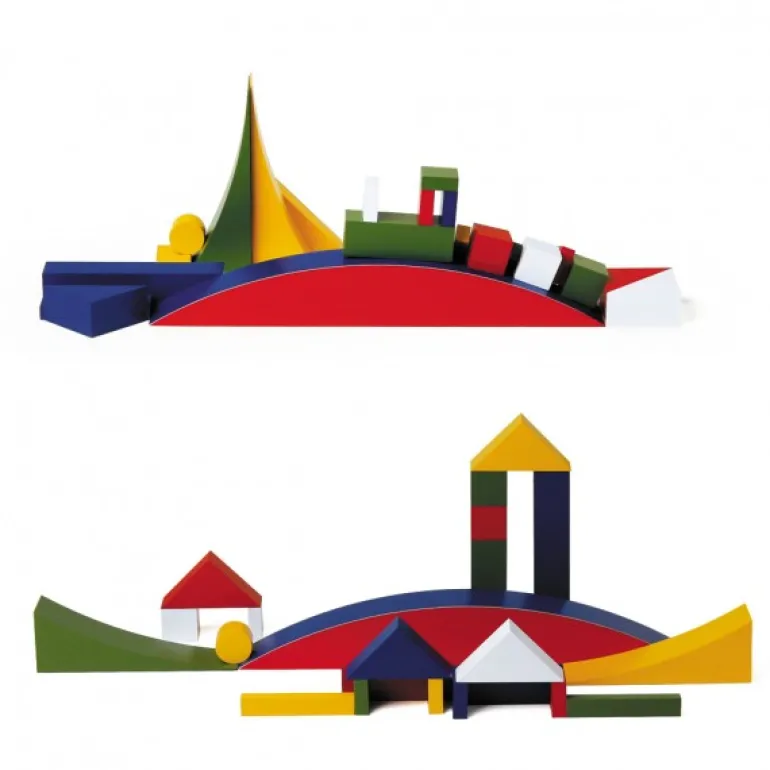 naef | original bauhaus modell: bauhaus-bauspiel | design alma siedhoff-buscher
