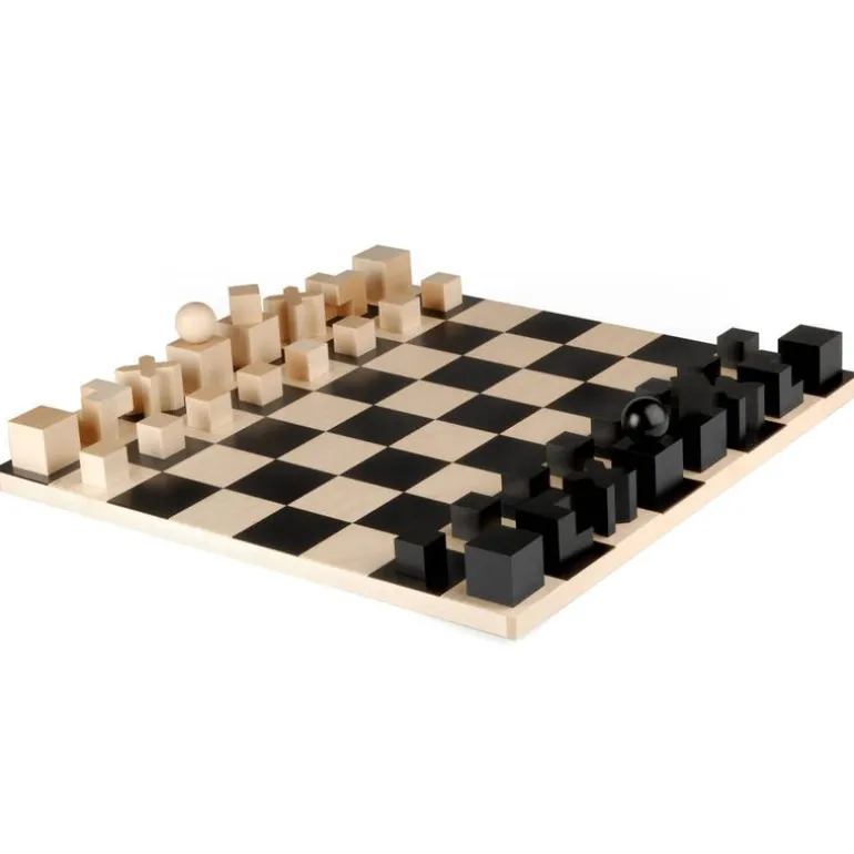 naef | original bauhaus modell: bauhaus-schachfiguren | design josef hartwig