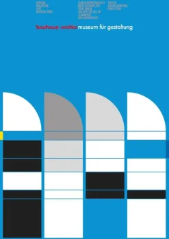 poster bauhaus-archiv sheds