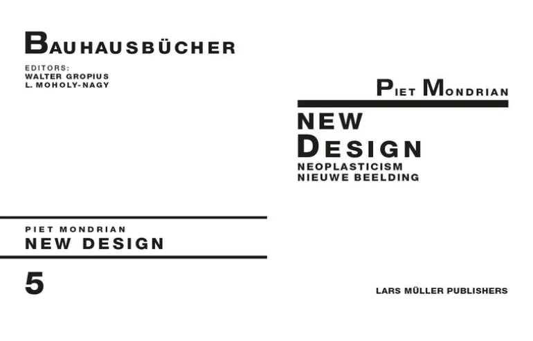reprint: mondrian: new design – neoplasticism | english edition