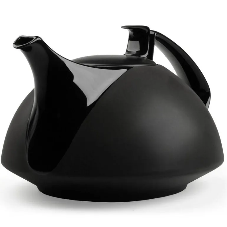 rosenthal | tac teekanne 1,35 l | schwarz | design walter gropius + katherine de sousa 1969